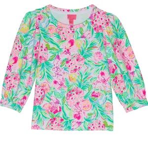 Lilly Pulitzer Girls Mini Corden Sweatshirt Large